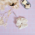 Fleur de douche Lili – éponge coton bio écru/Agatha