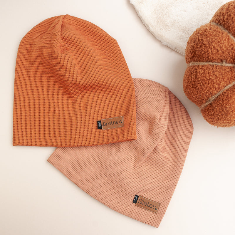 Bonnet slouchy "Sister" – personnalisable Little/Middle/Big