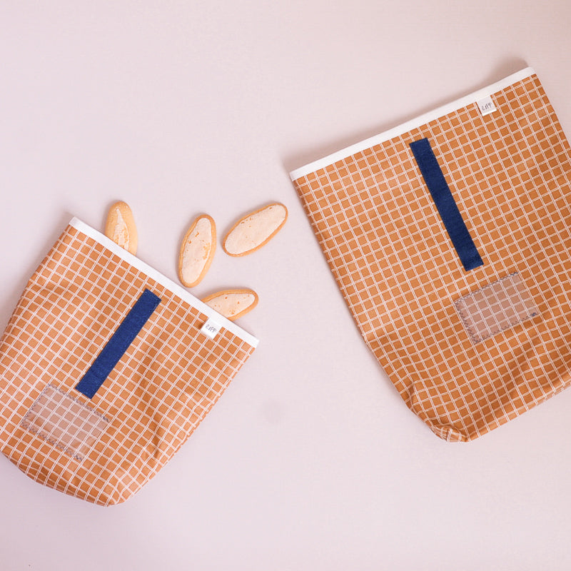 Sac repas Eco Millie - imprimé carreaux