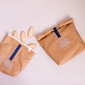 Sac repas Eco Millie - imprimé carreaux