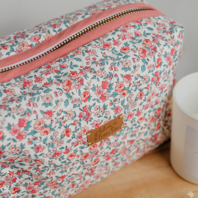 Trousse de toilette imprimé Agatha – pièce unique