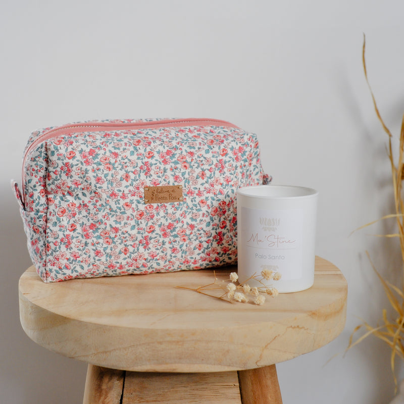 Trousse de toilette imprimé Agatha – pièce unique